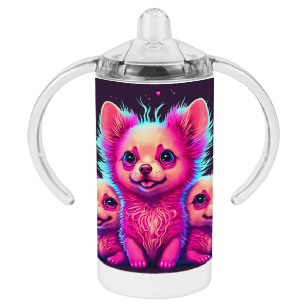 Kawaii Dog Sippy Cups - Cute Baby Sippy Cup