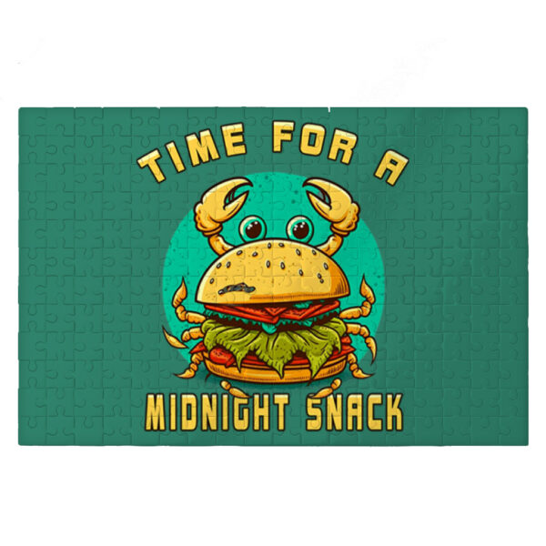 Midnight Snack Jigsaw Puzzle with Delicious Food Images