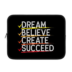 Motivational iPad Sleeve - Stylish design for ultimate device protection.