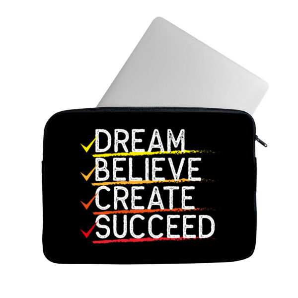 Motivational MacBook Pro 14" sleeve, featuring the best design.