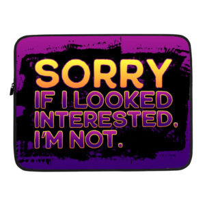 Add some wit to your Dell laptop with our sarcastic sleeve! Personality and protection.