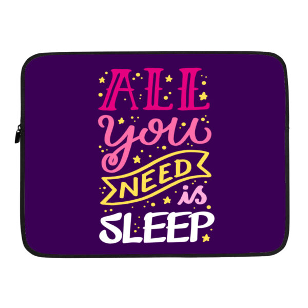 Cool quotes Dell 16" laptop sleeve, offering protection.