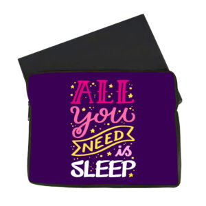 Cool quotes MacBook Air 14" two-sided sleeve, offering protection.