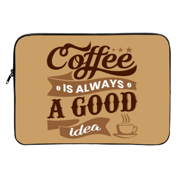 Coffee MacBook Air 14" sleeve, fostering creativity.