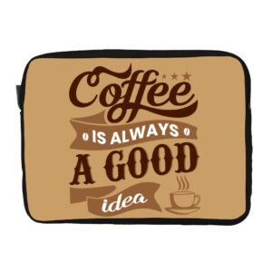 Get inspired with our coffee-themed Dell 16" two-sided creative sleeve!