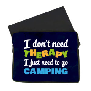 Explore the outdoors with our camping-themed MacBook Air two-sided sleeve!