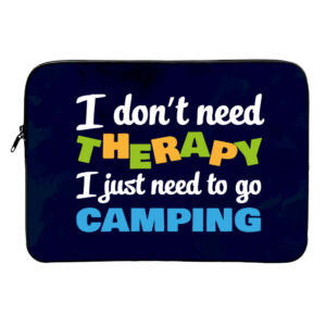 Camping MacBook Air 14" sleeve, perfect for outdoor enthusiasts.