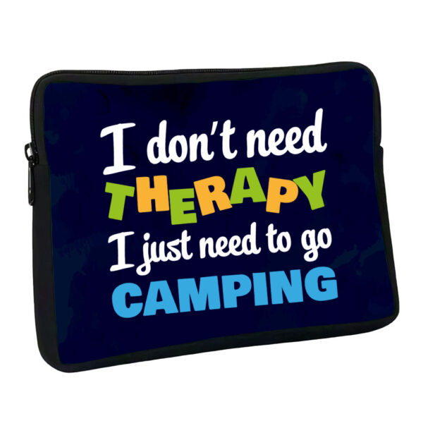 Camping MacBook Pro 16" sleeve, perfect for outdoor enthusiasts.