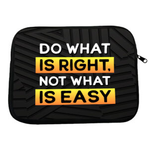 Motivational HP 16" quote laptop sleeve, inspiring and stylish.