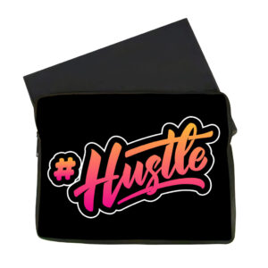 Stay focused with our Hustle-themed MacBook Air 14" two-sided sleeve!