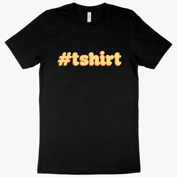 Funny Hashtag T-Shirt with comical hashtag graphic.