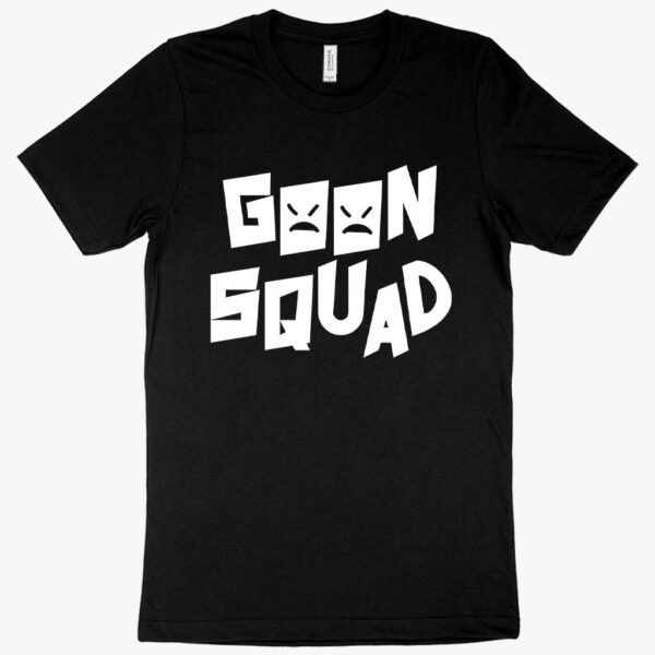 "Goon Squad" Funny T-Shirt with Cartoon Characters Graphic.