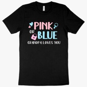 Make your gender reveal memorable with our "Pink or Blue" tee.