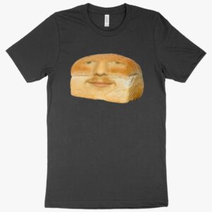 Funny tee featuring "Bread Sheeran" in bold typography.