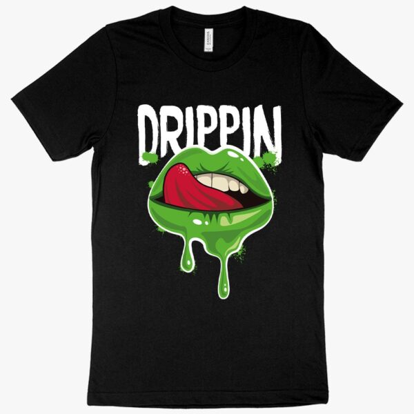 Stylish tee featuring "Drippin" in bold typography.