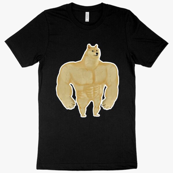 Stylish tee featuring Doge meme illustration for humor lovers.