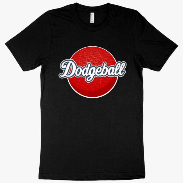 Dodgeball Gear T-shirt featuring bold and dynamic design.