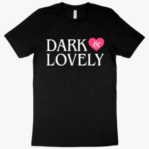 Graphic T-shirt featuring a dark and elegant design.