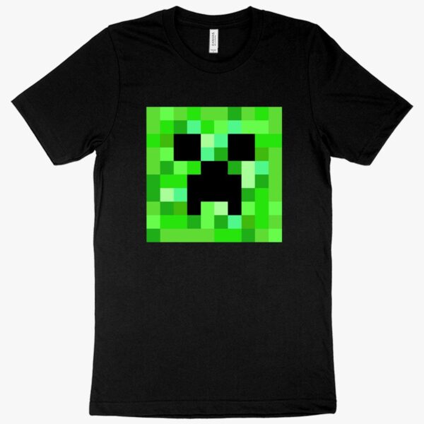 Level up your style with our Creeper Minecraft tee.