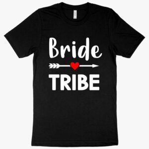 Elegant Bachelorette Bride T-Shirt for the bride-to-be.