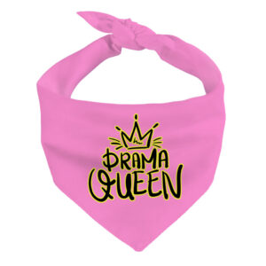 Stylish Pet Bandana Collar themed for your drama queen pet.