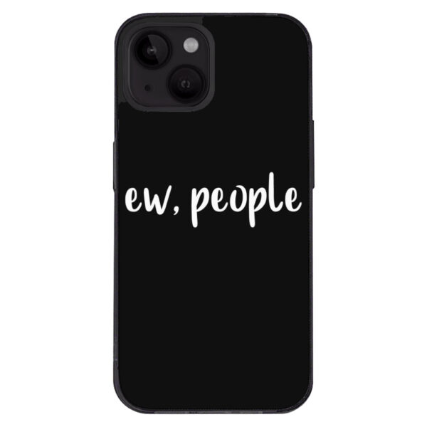 Sarcastic iPhone 14 Plus case design.