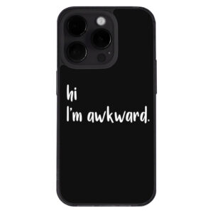 Cute Funny iPhone 14 Pro Phone Case - Colorful and humorous design.