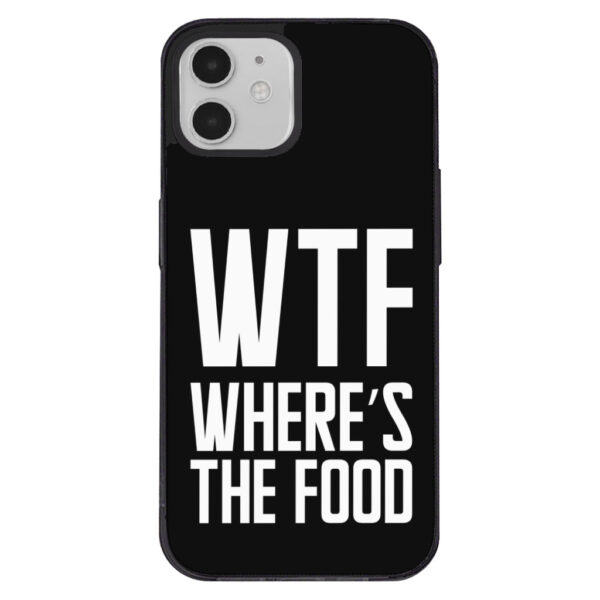 WTF-themed iPhone 12 case design.