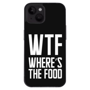 WTF-themed iPhone 14 case design.