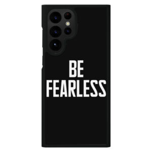 Fearless-themed S22 Ultra phone case design.