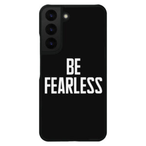 Fearless-themed S22 phone case design.