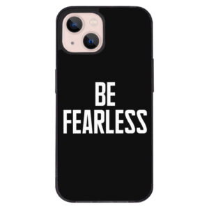 Fearless-themed iPhone 13 Mini case design.