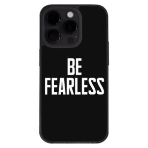 Fearless-themed iPhone 14 Pro case design.