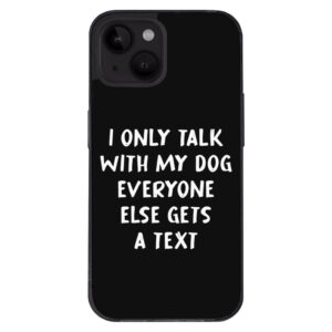 Dog lover iPhone 14 case design.