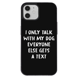 Dog lover iPhone 12 case design.