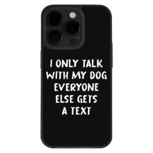 Dog lover iPhone 14 Pro Max case design.