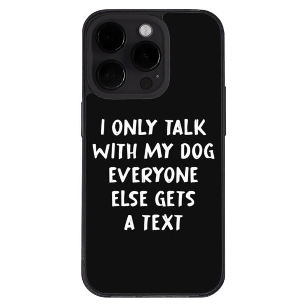 Dog lover iPhone 14 Pro Max case design.