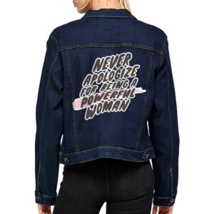 Trendy Ladies Denim Jacket Image