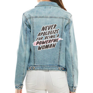 Trendy Ladies Casual Denim Jacket Image