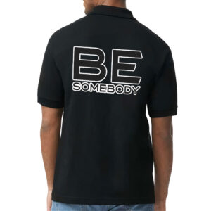 Jersey Sport T-Shirt - "Be Somebody" Design.