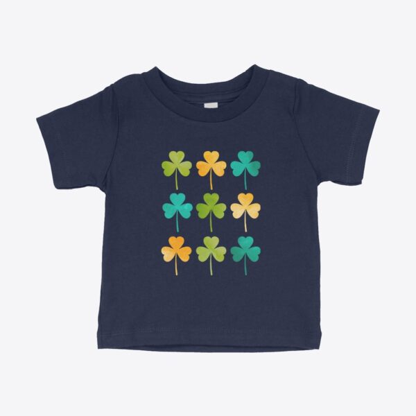 St. Patrick's Day baby t-shirt for adorable celebrations.