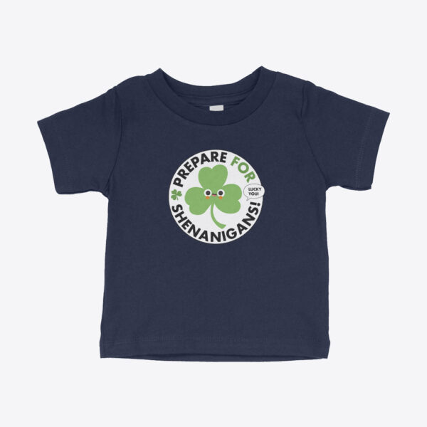 St. Patrick's Day boys' t-shirt for stylish celebrations.