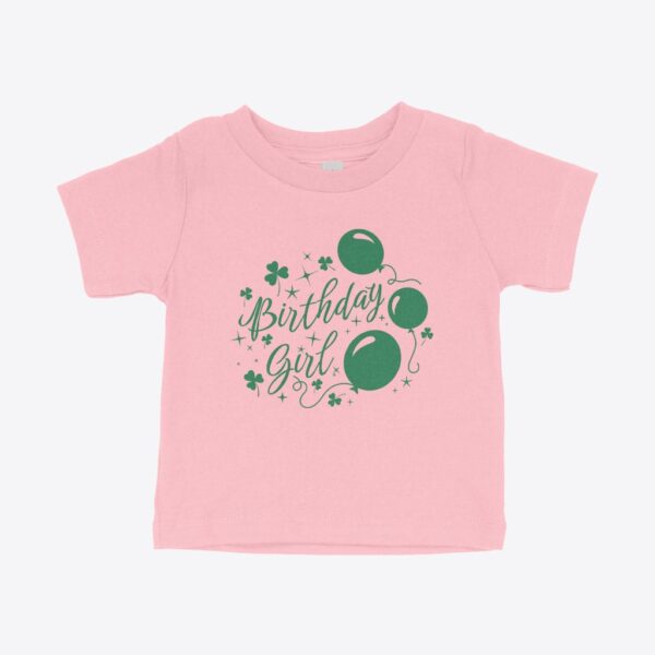 St. Patrick's Day baby birthday t-shirt for adorable celebrations.