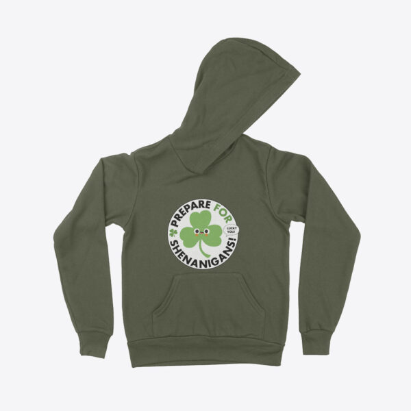 St. Patrick's Fleece Hoodie - [Brand Name] - Comfortable warmth.