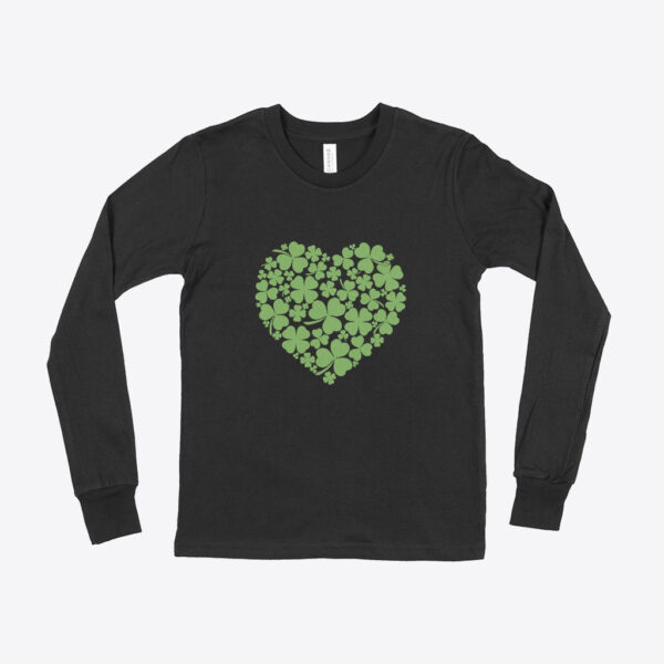 Girl's St. Patrick's Day Long Sleeve T-Shirt - [Brand Name] - Festive attire.