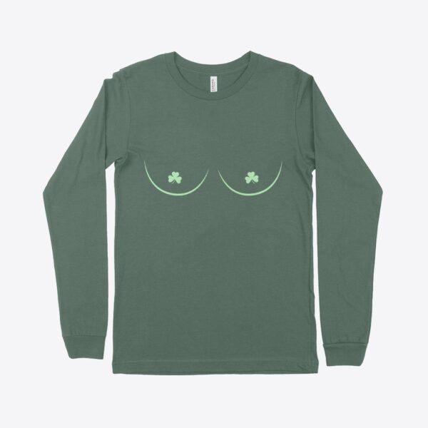 St. Patrick's Day Long Sleeve T-Shirt - [Brand Name] - Festive attire.