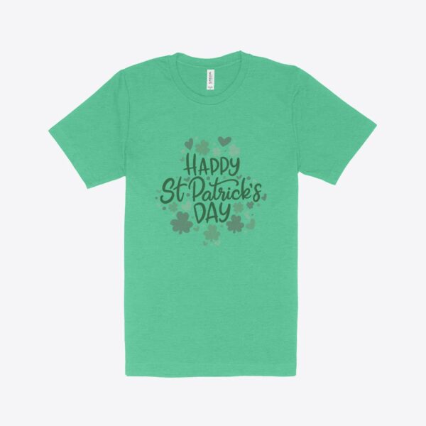 St. Patrick's Day Heather T-Shirt - [Brand Name] - Casual wear.