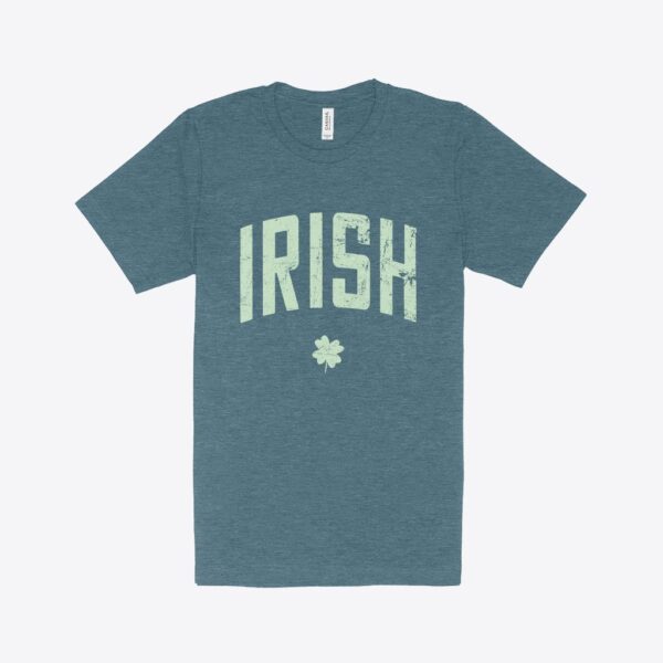 St. Patrick's Day Heather T-Shirt - [Brand Name] - Casual wear.