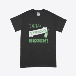 St. Patrick's Day Heavy Cotton T-Shirt - [Brand Name] - Festive comfort.