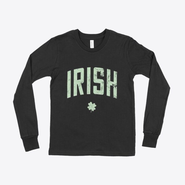 St. Patrick's Day Kids' Long Sleeve T-Shirt - [Brand Name] - Festive attire.